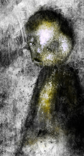 original hand-drawn figure