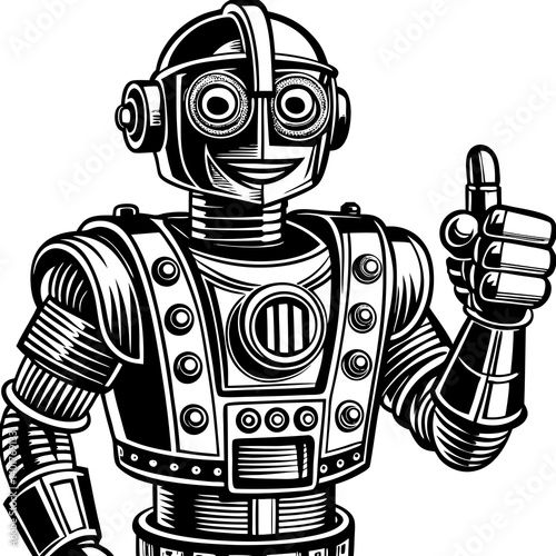AI robot icon