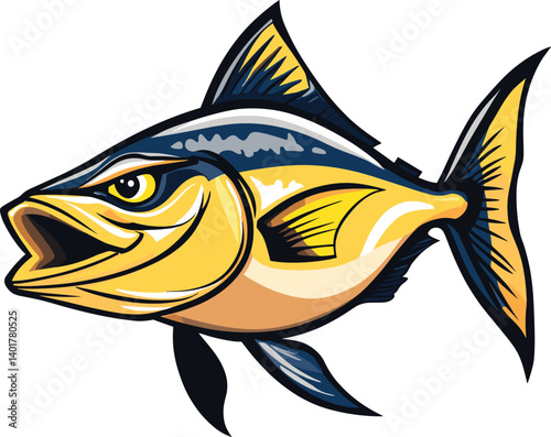 fish on a white background
