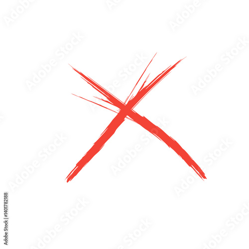 Cross Shape Silhouette Icon