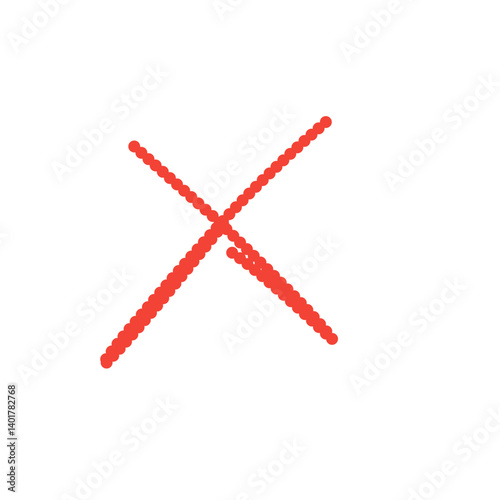 Cross Shape Silhouette Icon