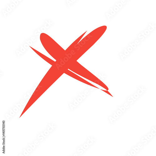 Cross Shape Silhouette Icon