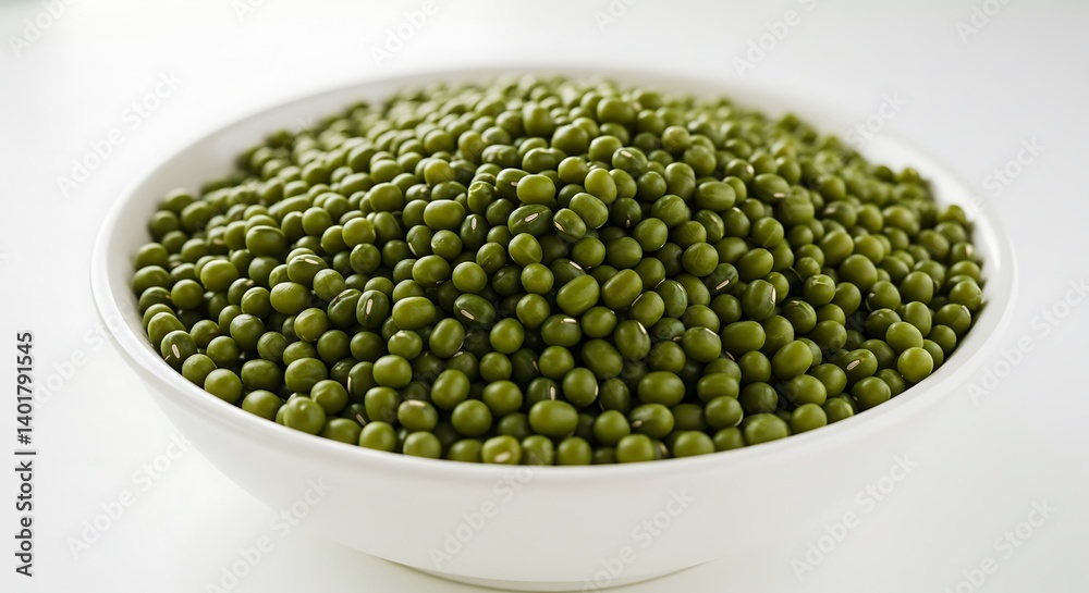Freshly harvested mung beans in a bowl - wholesome nutrition - food blog or healthy eating campaign Freshly harvested mung beans in a bowl - wholesome nutrition - food blog or healthy eating campaign