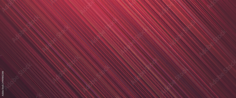 Fototapeta premium Red-Line-Abstract-Background-Dark-Maroon-Diagonal-Stripes-Texture