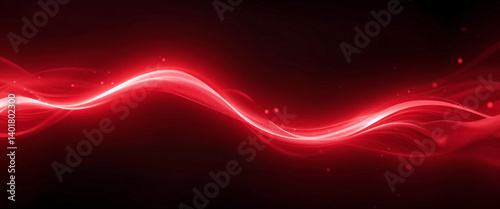 Red_Abstract_Wave_Background_Glow_Curve_Lines