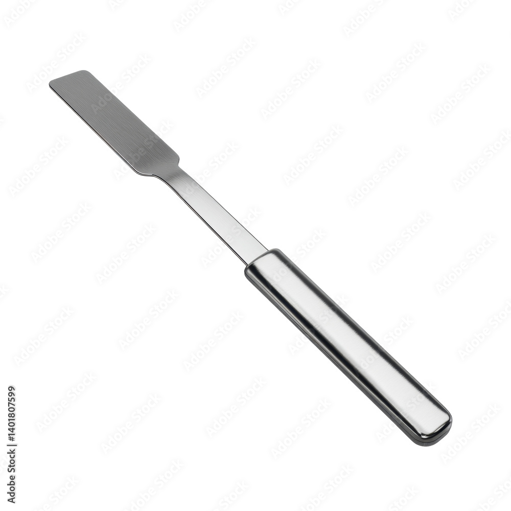 ultra realistic uhd photo of Lab spatula (stainless steel) on transparent background ultra realistic uhd photo of Lab spatula (stainless steel) on transparent background