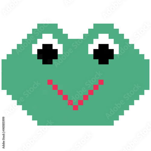 Pixel Art style illustration of animals	