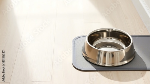 Simple Pet Bowls Mockup for Pet Store Branding or Vet Clinic Ads