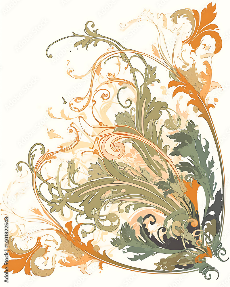 Floral flower vector Illustrations on white background Floral flower vector Illustrations on white background