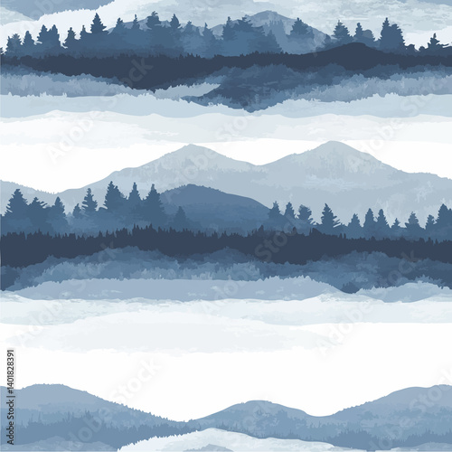 A versatile bundle of seamless patterns featuring playful cats, gamepads, landscapes, cassette tapes, abstract swirls, mountains, and fantasy castles. Ideal for kids, games, and creative projects.