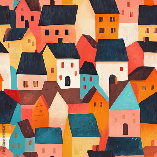 A vibrant collection of seamless patterns featuring abstract, playful, and nature-inspired designs, ideal for textile, wallpaper, and stationery. Includes urban, animal, and fantasy motifs.