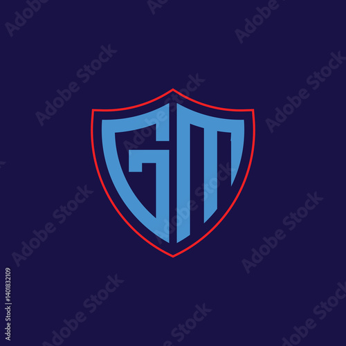 Corporate Shield Logo with Letter Combination Free Download Corporate Shield Logo with Letter Combination - GFXLoad