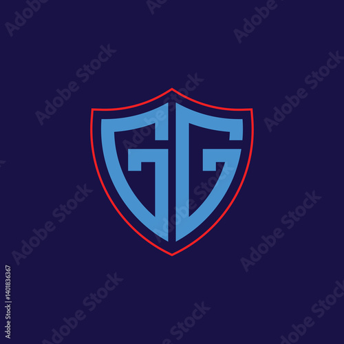 Corporate Shield Logo with Letter Combination Free Download Corporate Shield Logo with Letter Combination - GFXLoad