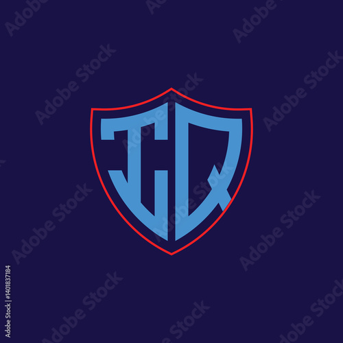 Free Download Corporate Shield Logo with Letter Combination - GFXLoad