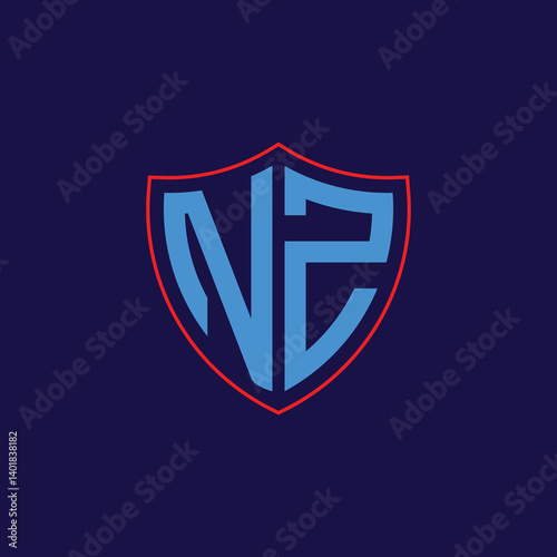 Corporate Shield Logo with Letter Combination Free Download Corporate Shield Logo with Letter Combination - GFXLoad