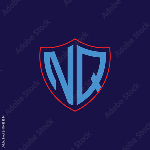 Free Download Corporate Shield Logo with Letter Combination - GFXLoad