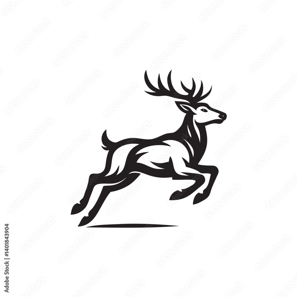 deer silhouette vector deer silhouette vector