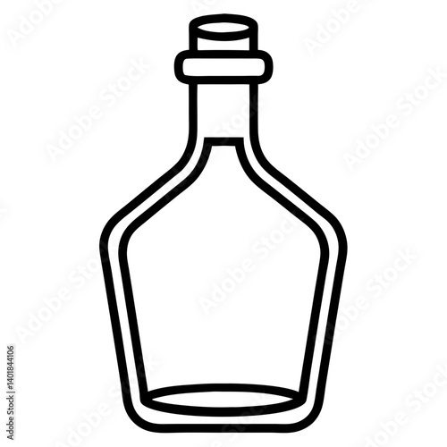 bottle of vodka