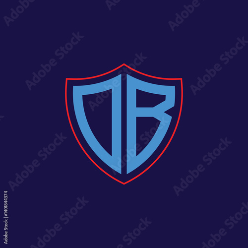Free Download Corporate Shield Logo with Letter Combination - GFXLoad