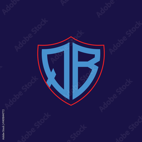 Free Download Corporate Shield Logo with Letter Combination - GFXLoad
