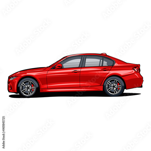 Car Vehicle Vector Design Illustration