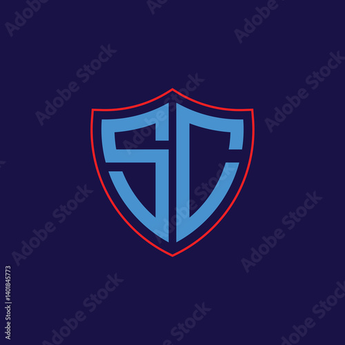 Corporate Shield Logo with Letter Combination Free Download Corporate Shield Logo with Letter Combination - GFXLoad