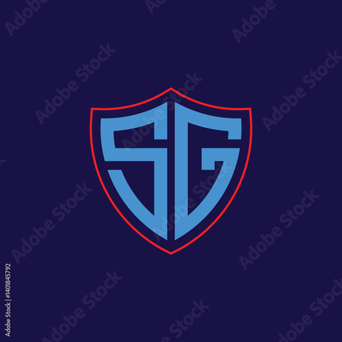 Corporate Shield Logo with Letter Combination Free Download Corporate Shield Logo with Letter Combination - GFXLoad