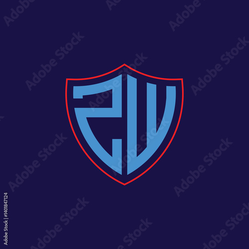 Corporate Shield Logo with Letter Combination Free Download Corporate Shield Logo with Letter Combination - GFXLoad