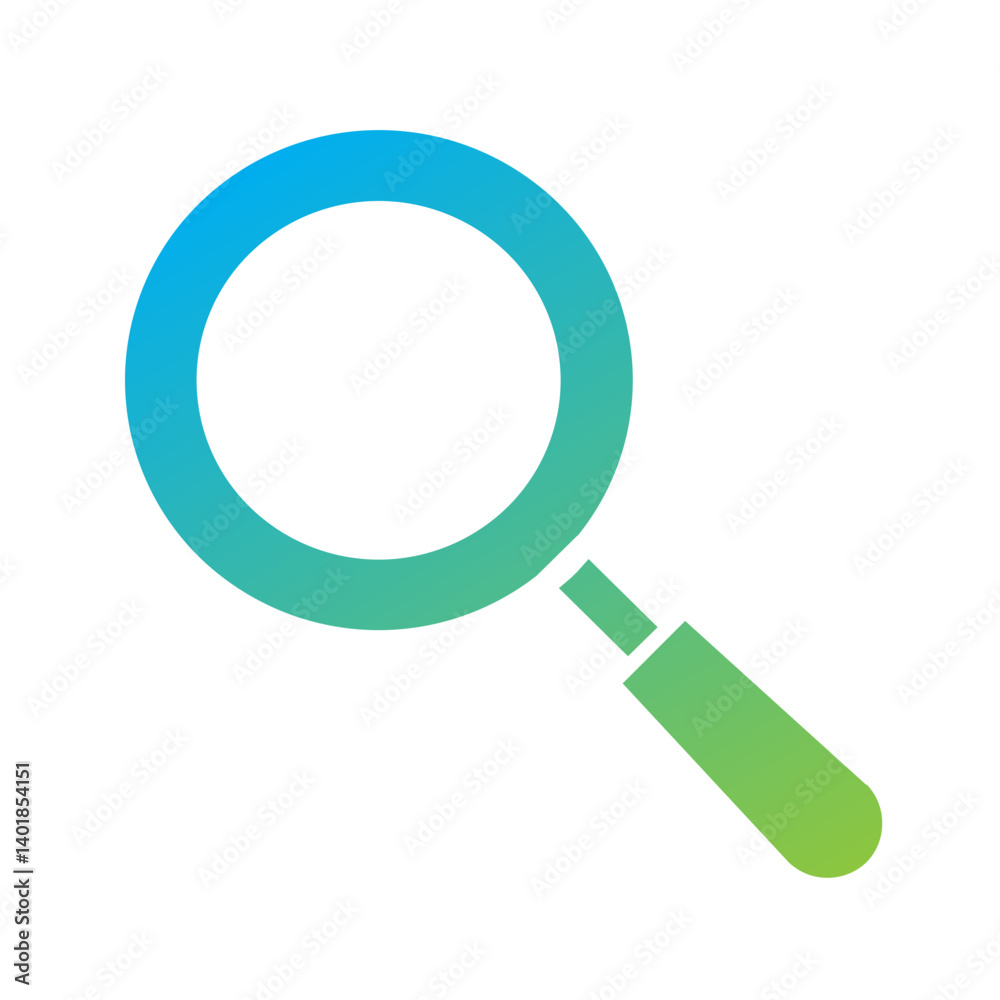 A magnifying glass for searching or exploring content. A magnifying glass for searching or exploring content.