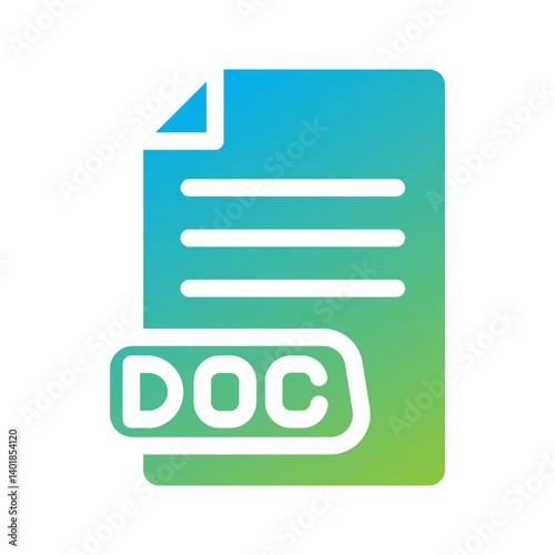 A document file marked 'DOC' representing a text or word file.