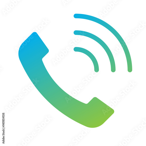 A phone receiver icon for calling or communication.