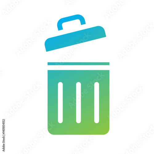 A trash bin icon for deleting or removing files.
