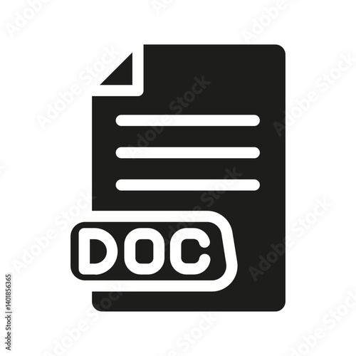 A document file marked 'DOC' representing a text or word file.