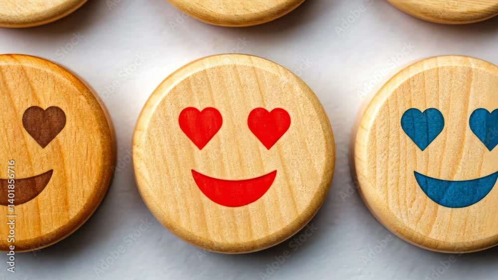 Eco friendly wooden tokens with heart designs evoke joy and affection, enhancing customer satisfaction through playful and thoughtful design.