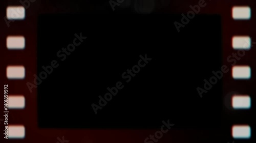 フィルムアニメーション動画素材　ループ　アルファチャンネル付き