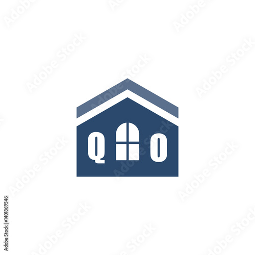 Modern Home Improvement Logo Design with Roof Icon