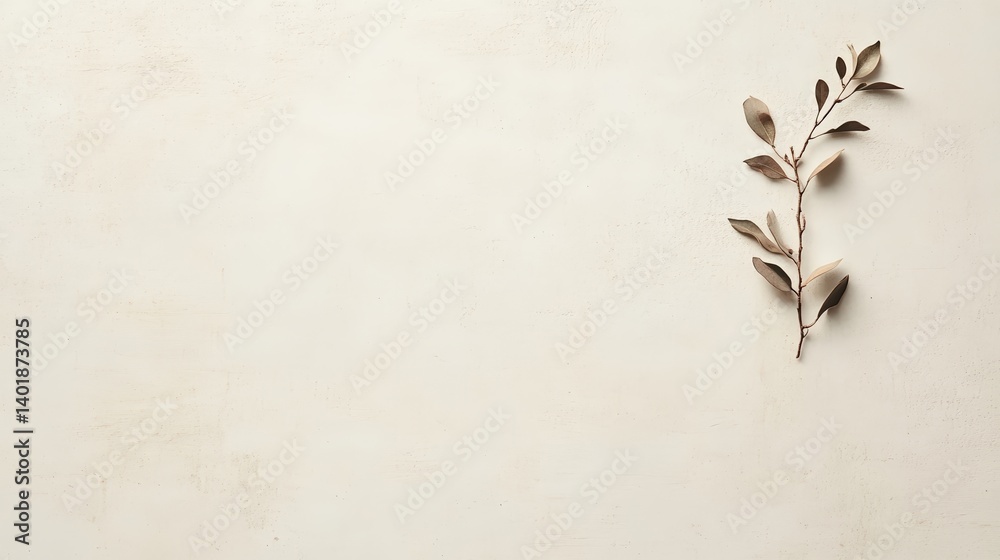 A hyperrealistic vertical branch minimalist background high fidelity photograph studio setting close-up nature A hyperrealistic vertical branch minimalist background high fidelity photograph studio setting close-up nature