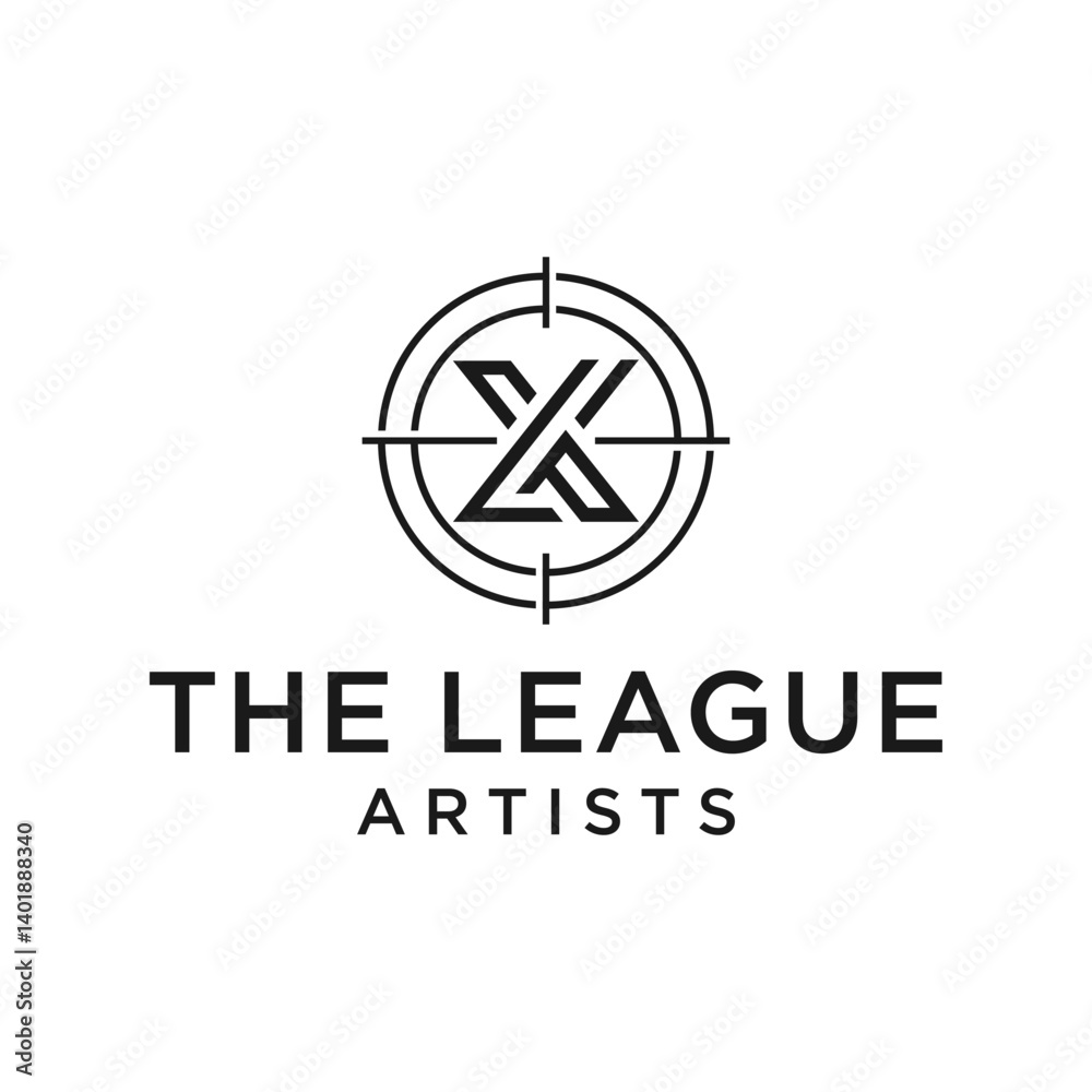 film camera industry logo with letter XL