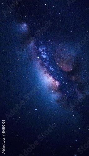 Darkness of Space with Stars and Galaxy Background , starfield, astronomical object, cosmic background