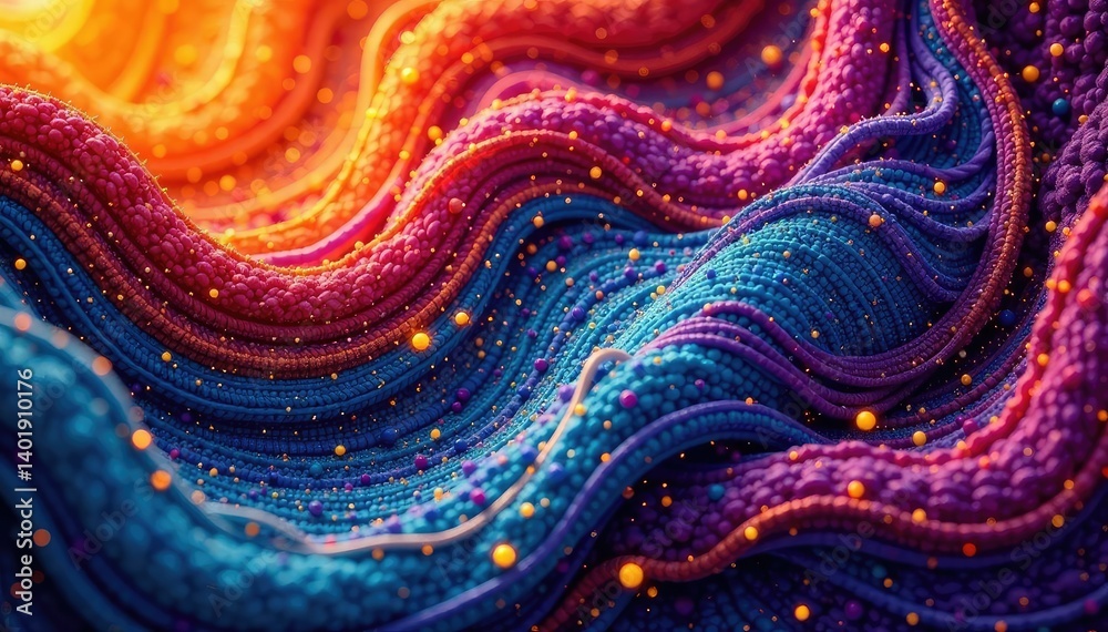Intricate textile with flowing, continuous design , decor, photo Intricate textile with flowing, continuous design , decor, photo