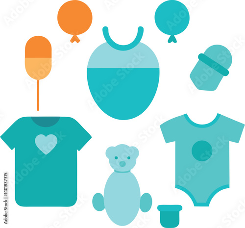 baby boy arrival announcement card