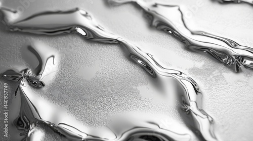 bright silver leaf texture tinfoil aluminum foil abstract metallic background,stock photo