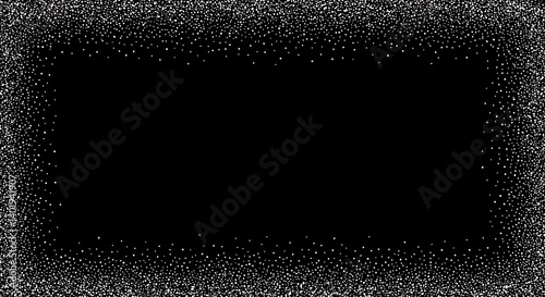 Midnight Sparkle Frame AI Generated