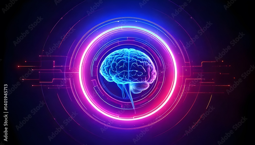 “AI Brain Interface – Abstract Neural Technology Illustration” “AI Brain Interface – Abstract Neural Technology Illustration”