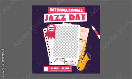 Jazz Day Socials Media