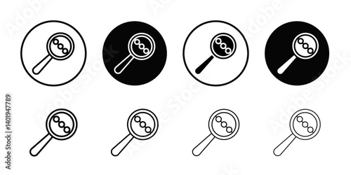 Baby rattle icon Thin line art collection
