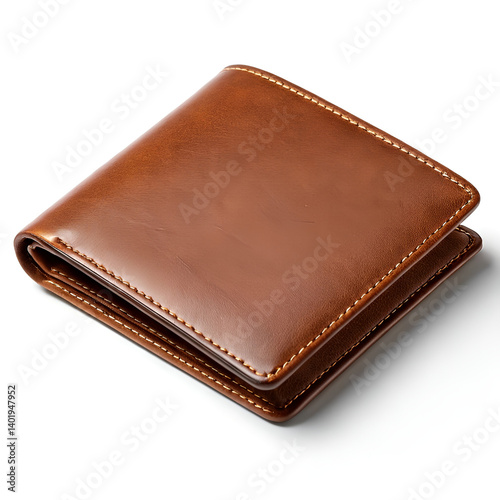 brown leather wallet