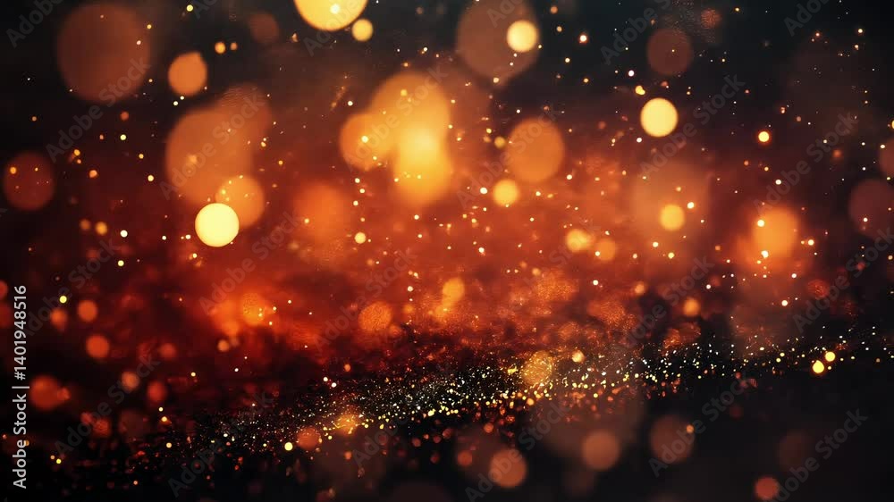 Warm Golden Orange Bokeh Lights and Glitter Particles with Blurred Background
5th Warm Golden Orange Bokeh Lights and Glitter Particles with Blurred Background
5th