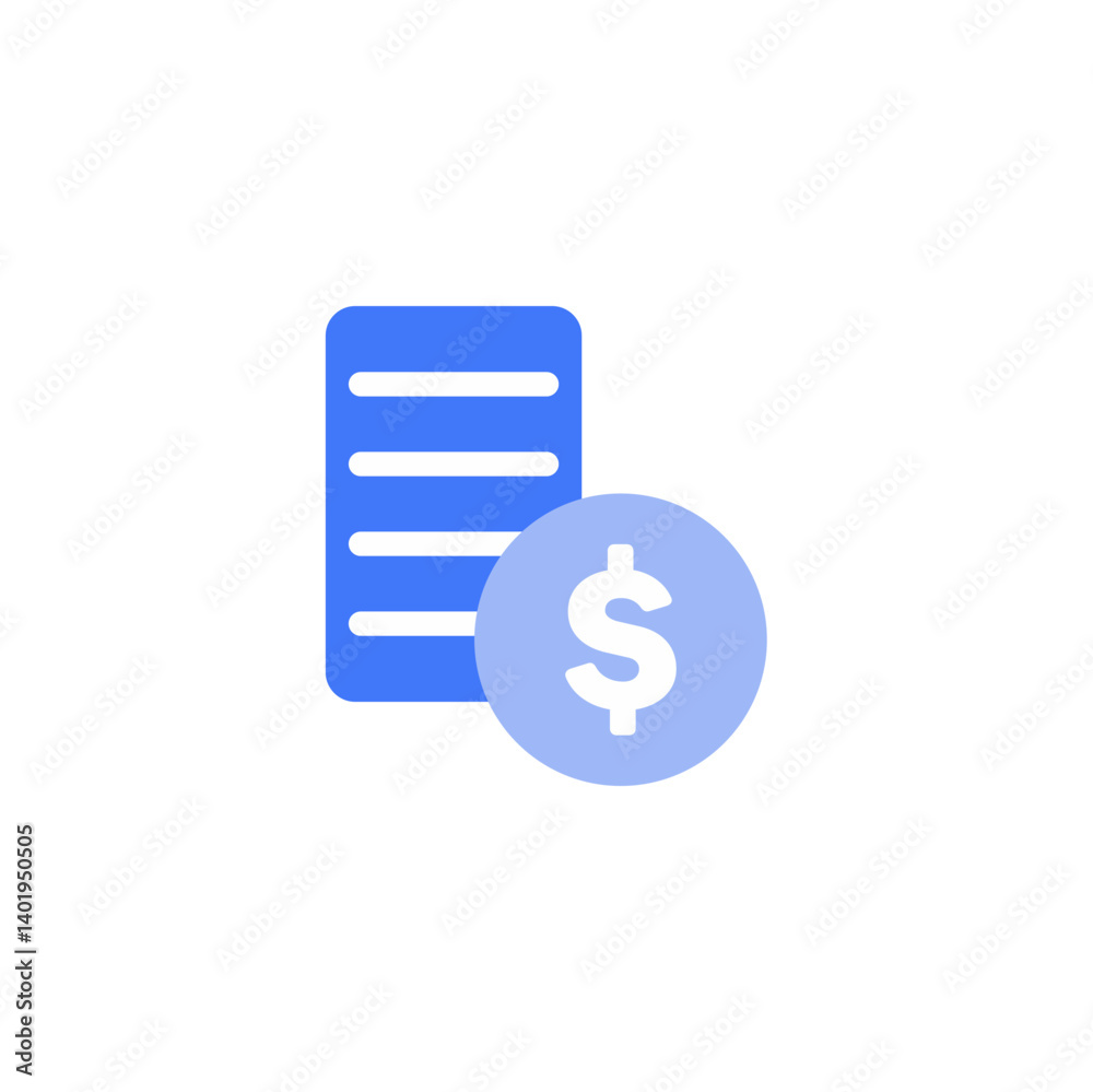 Financial Document Blue Icon ...Financial Document Blue Icon with Report and Dollar Symbol for Finance Financial Document Blue Icon ...Financial Document Blue Icon with Report and Dollar Symbol for Finance
