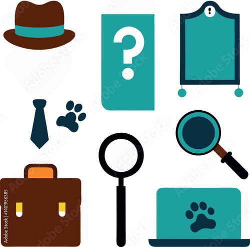 set of icons for web design